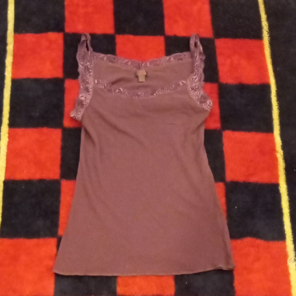 Danier Lace Trim Top (M)